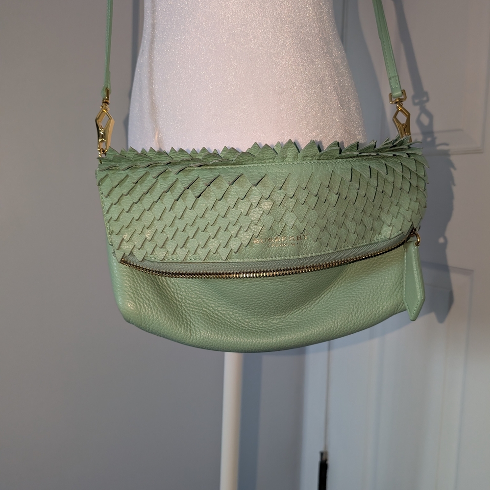 Burberry Vintage Crossbody With Burberry Box